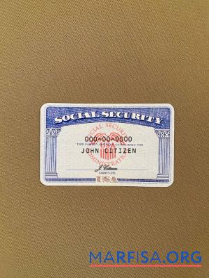 Downloadable USA SSN photolook dark beige textile background download for verification